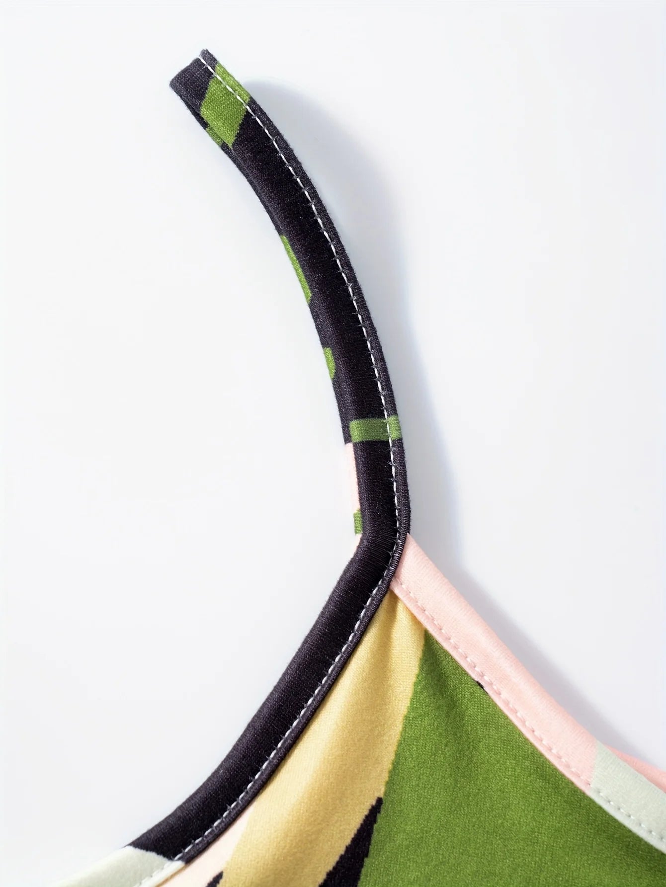 Vestido Longo Flora com Estampa Abstrata